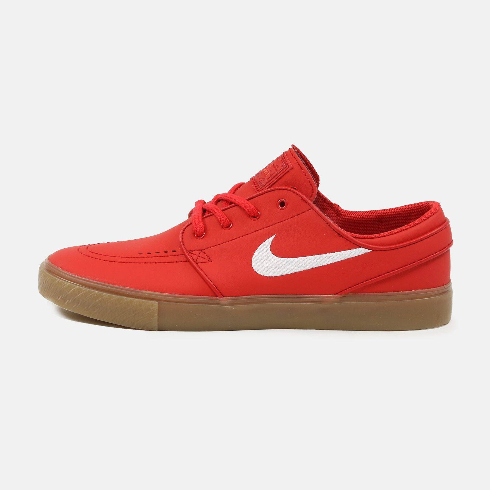 Nike SB Zoom Janoski ISO Sneaker - University Red / White Rot Bild 1