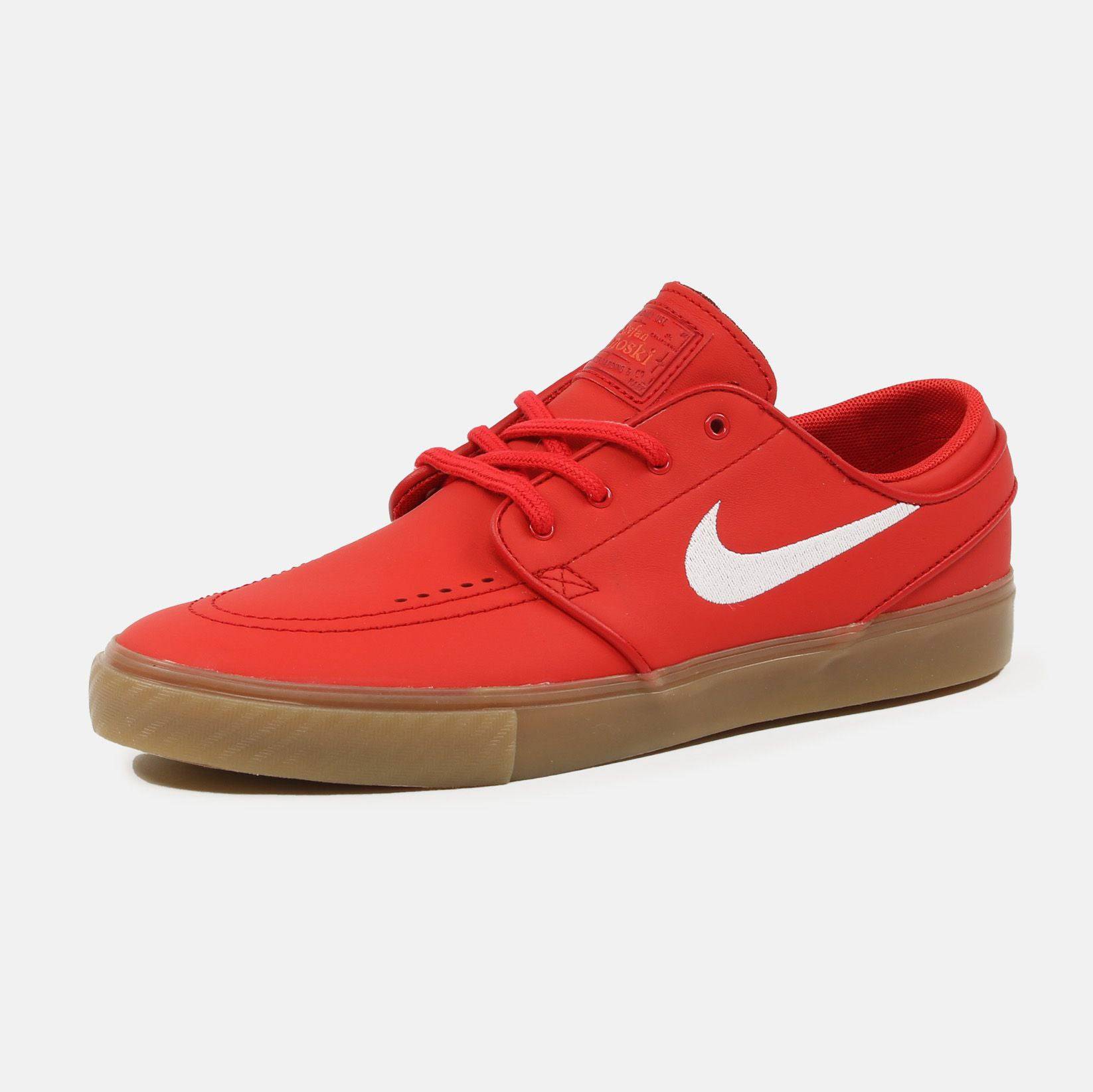 Nike SB Zoom Janoski ISO Sneaker - University Red / White Rot Bild 3
