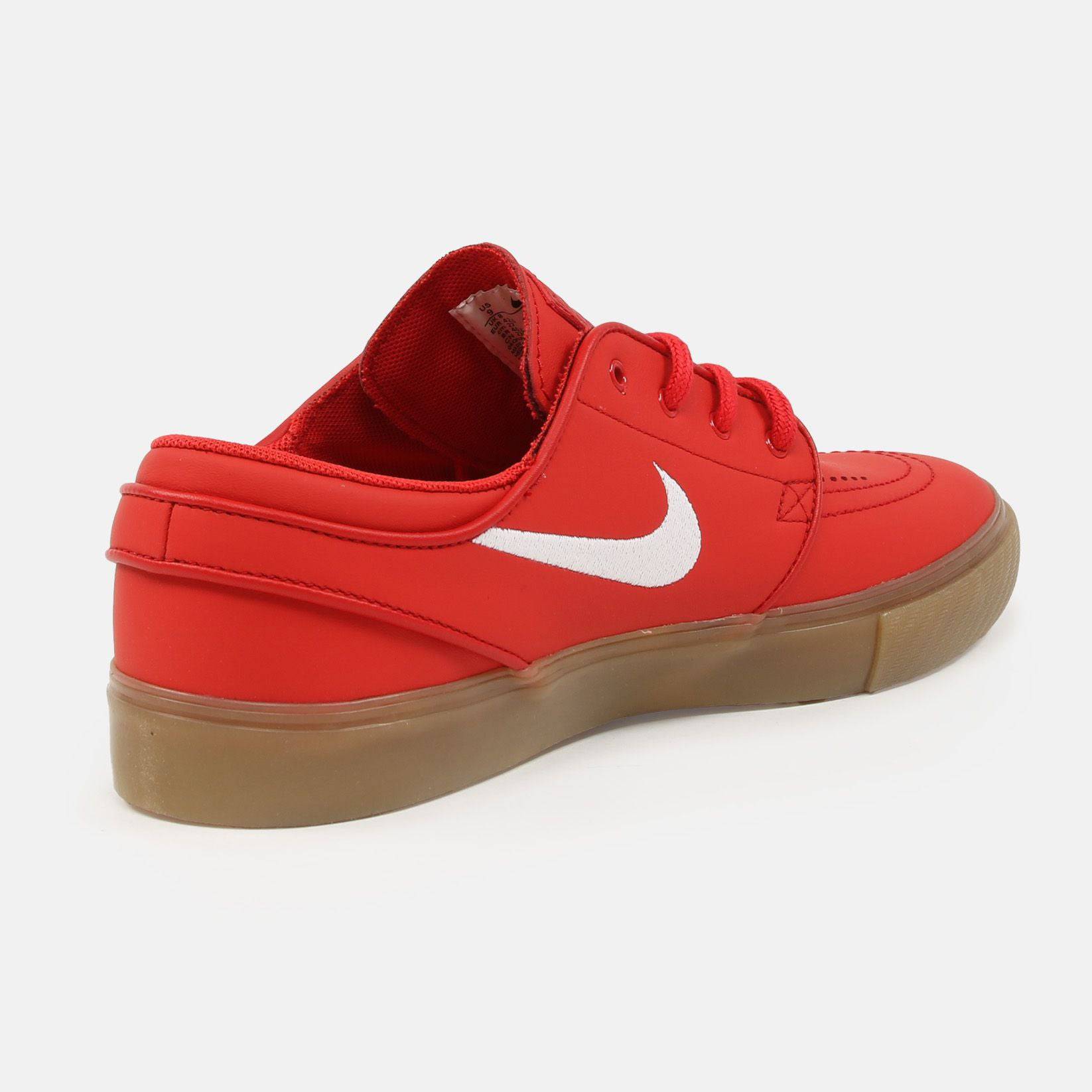 Nike SB Zoom Janoski ISO Sneaker - University Red / White Rot Bild 4