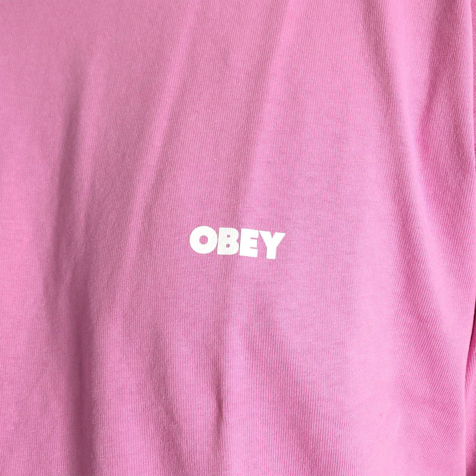 Obey Bold 3 T-Shirt - Moonlite Mauve - Blowout Skateshop