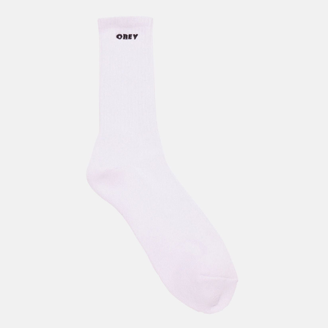 Obey Bold Socks - White - Blowout Skateshop