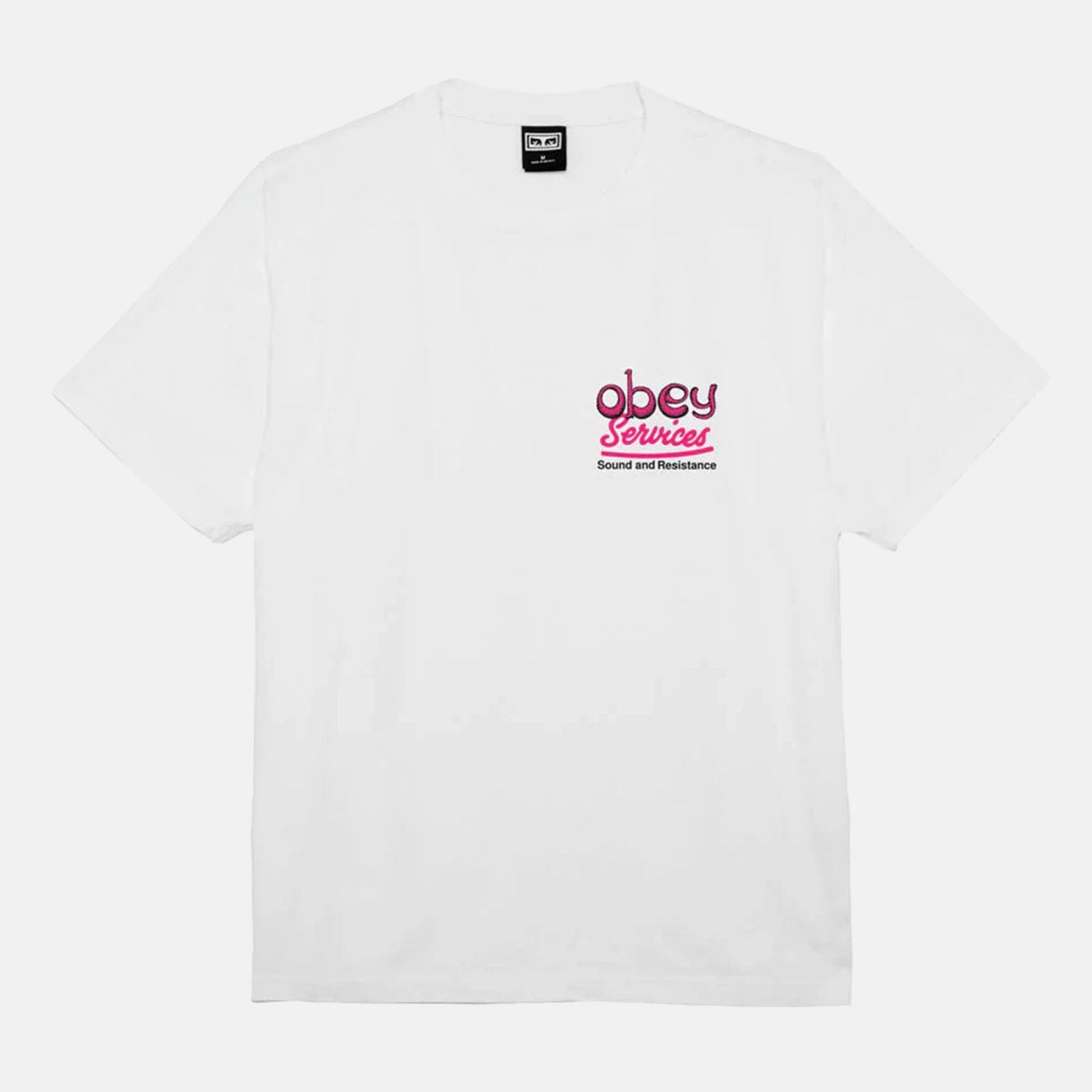 Obey Break Mental Bondage T-Shirt - White - Blowout Skateshop