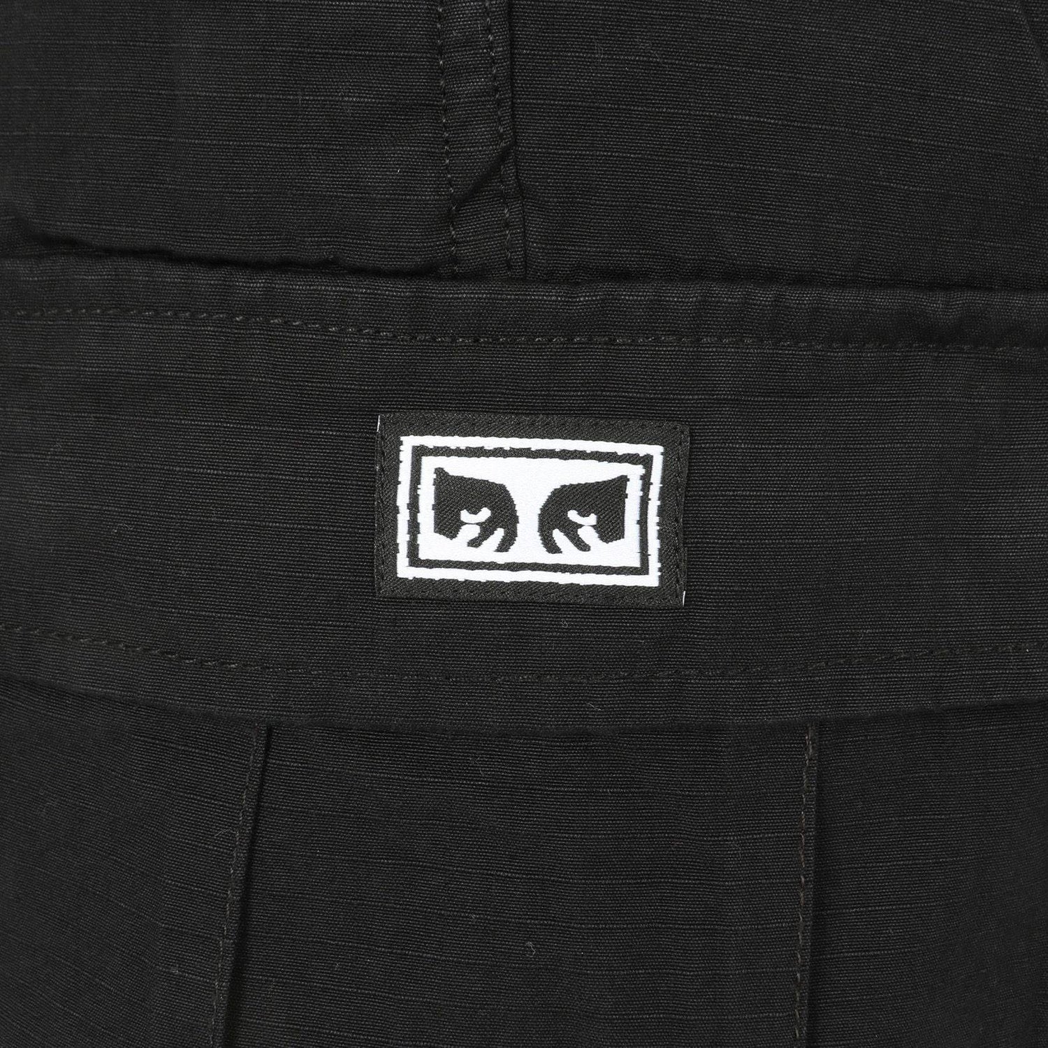 Obey Classic Cargo Short - Black - Blowout Skateshop