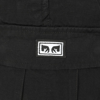 Obey Classic Cargo Short - Black - Blowout Skateshop