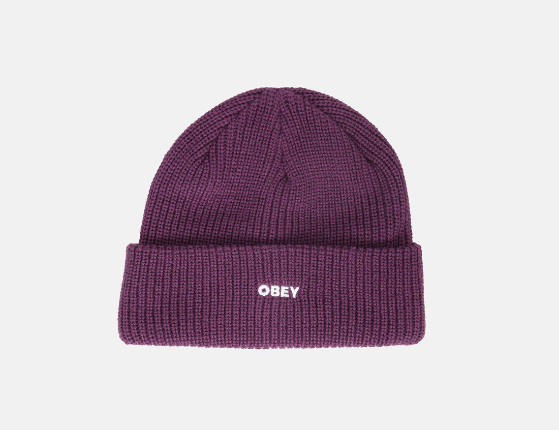 Obey Future Beanie - Wineberry - Blowout Skateshop