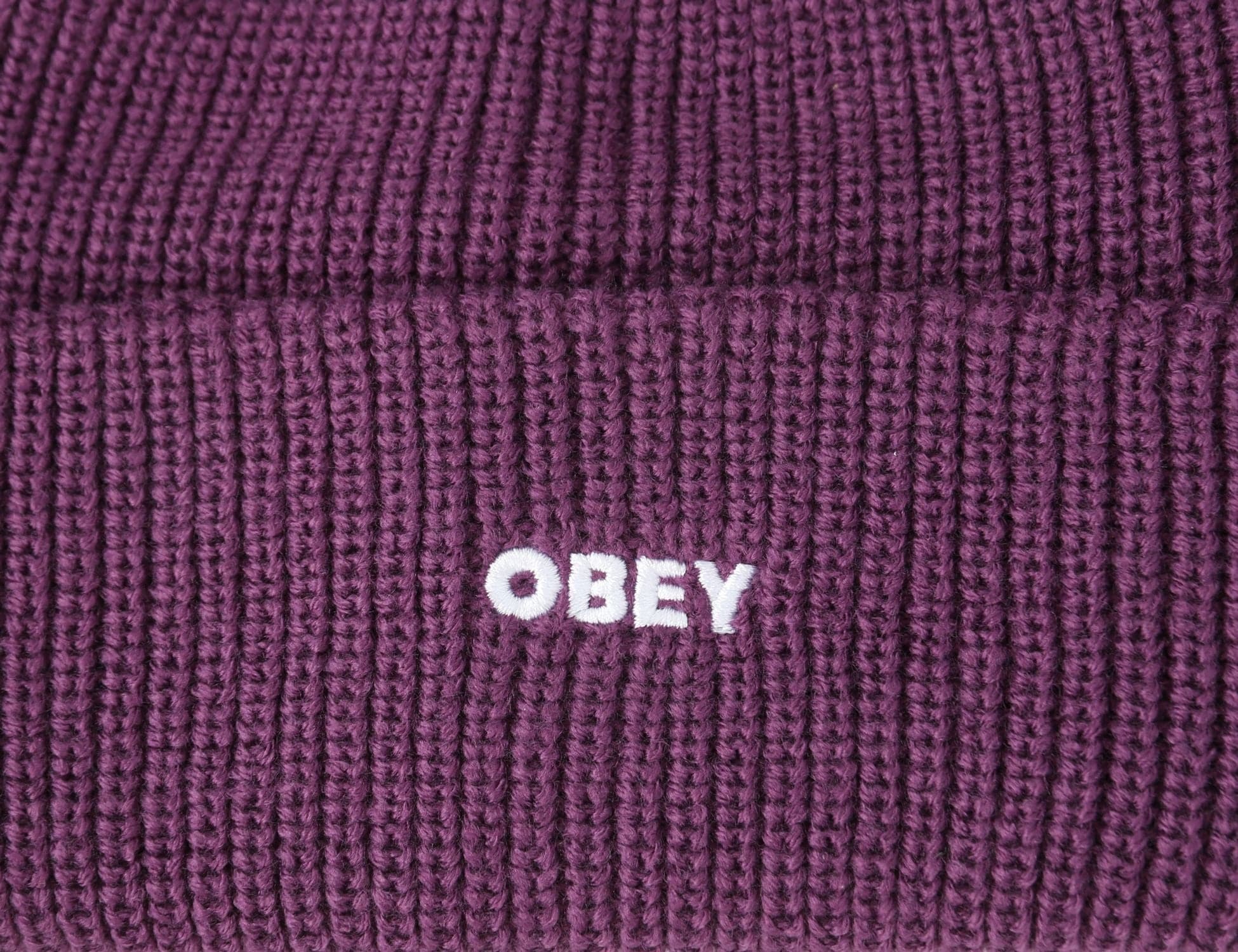 Obey Future Beanie - Wineberry - Blowout Skateshop