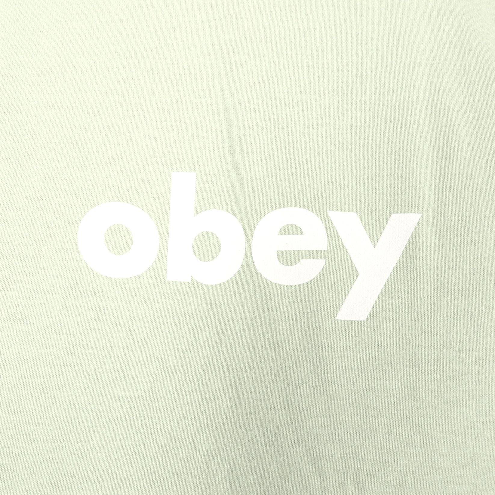 Obey Lower Case 2 T-Shirt - Cucumber - Blowout Skateshop