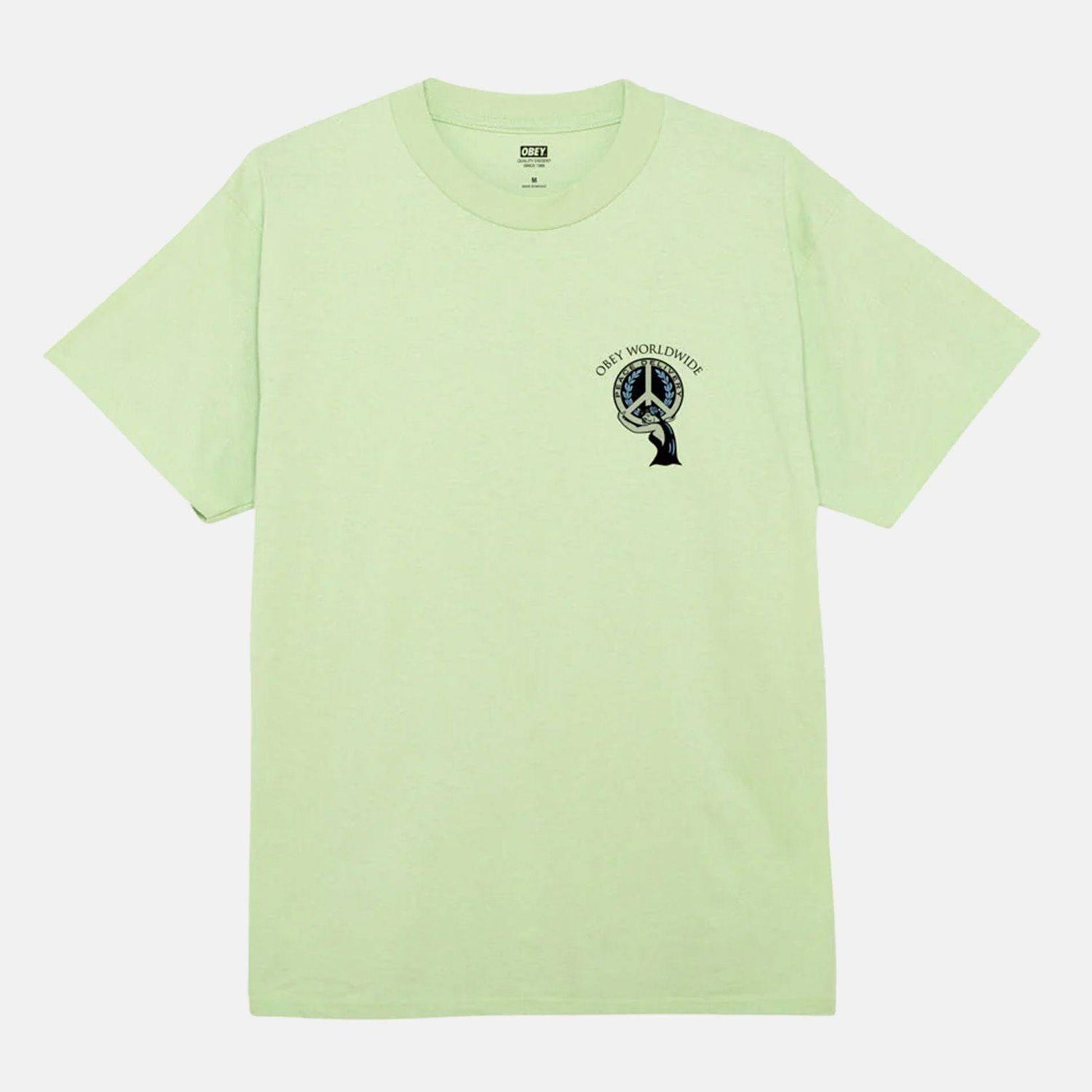 Obey Peace Delivery T-Shirt - Cucumber - Blowout Skateshop