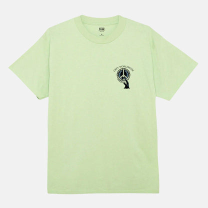 Obey Peace Delivery T-Shirt - Cucumber - Blowout Skateshop