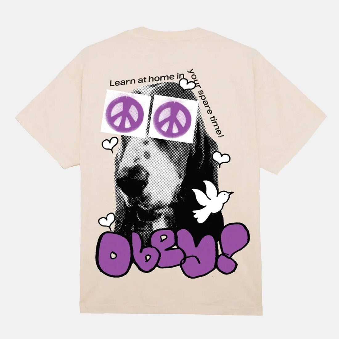 Obey Peace Eyes T-Shirt - Sago - Blowout Skateshop