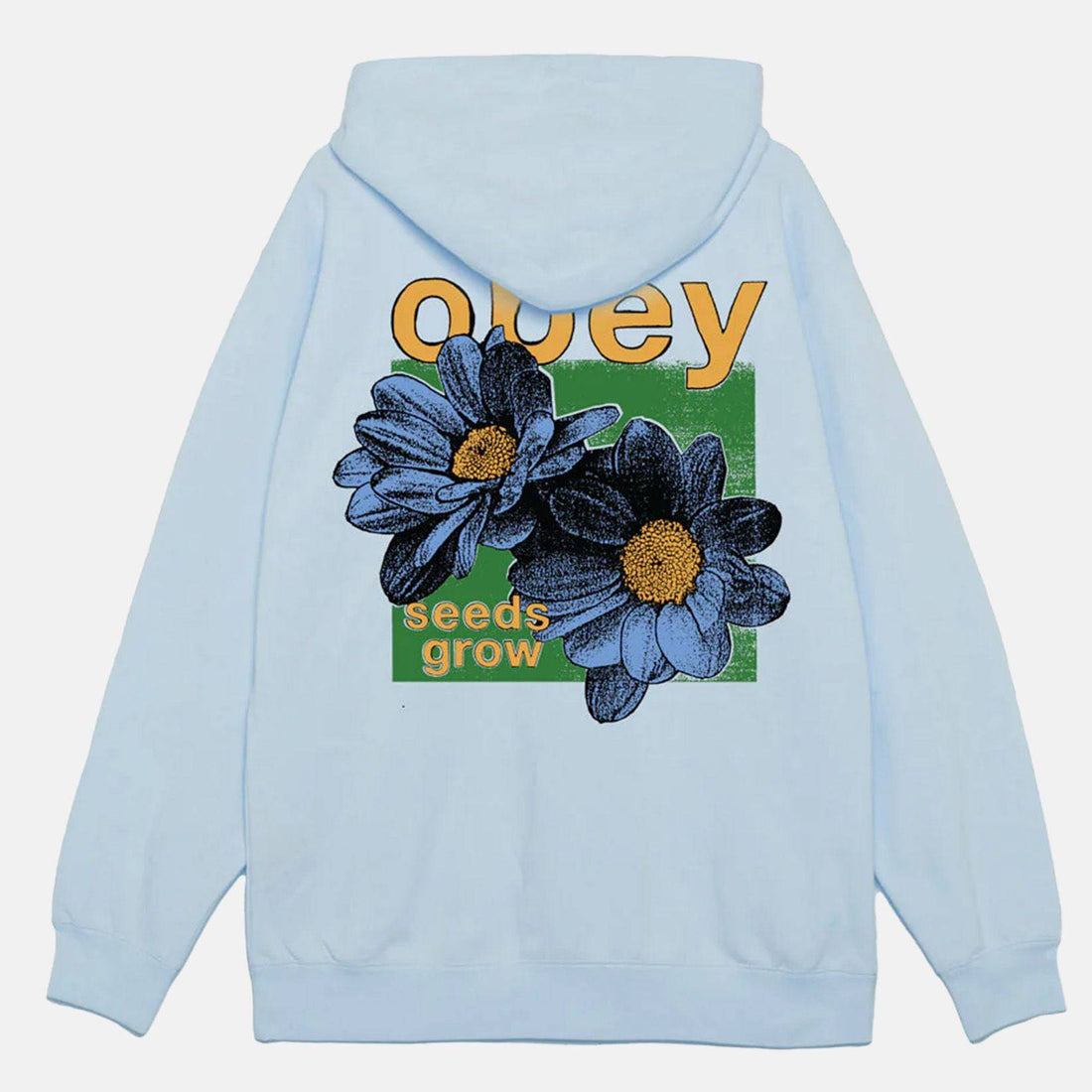 Obey Seeds Grow Hoodie - Hydrangea - Blowout Skateshop