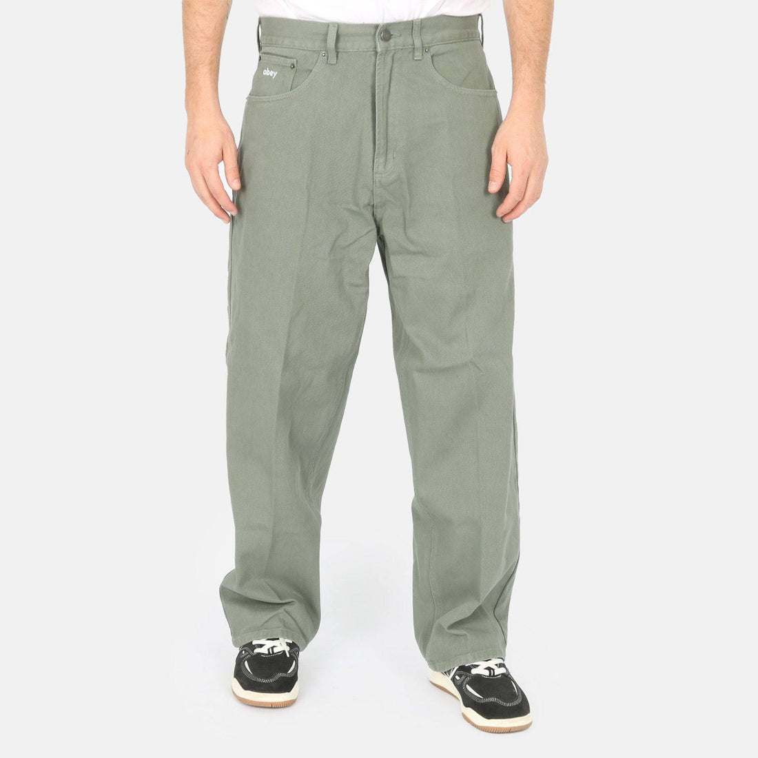 Obey Bigwig Baggy Denim Pants - Laurel Wreath Mehrfarbig Bild 1