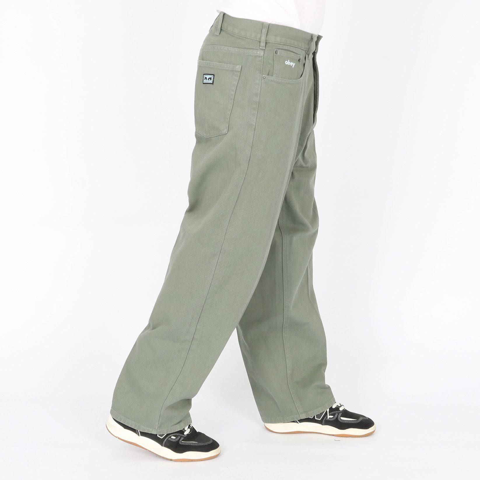 Obey Bigwig Baggy Denim Pants - Laurel Wreath Mehrfarbig Bild 2