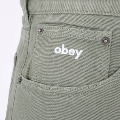 Obey Bigwig Baggy Denim Pants - Laurel Wreath Mehrfarbig Bild 4