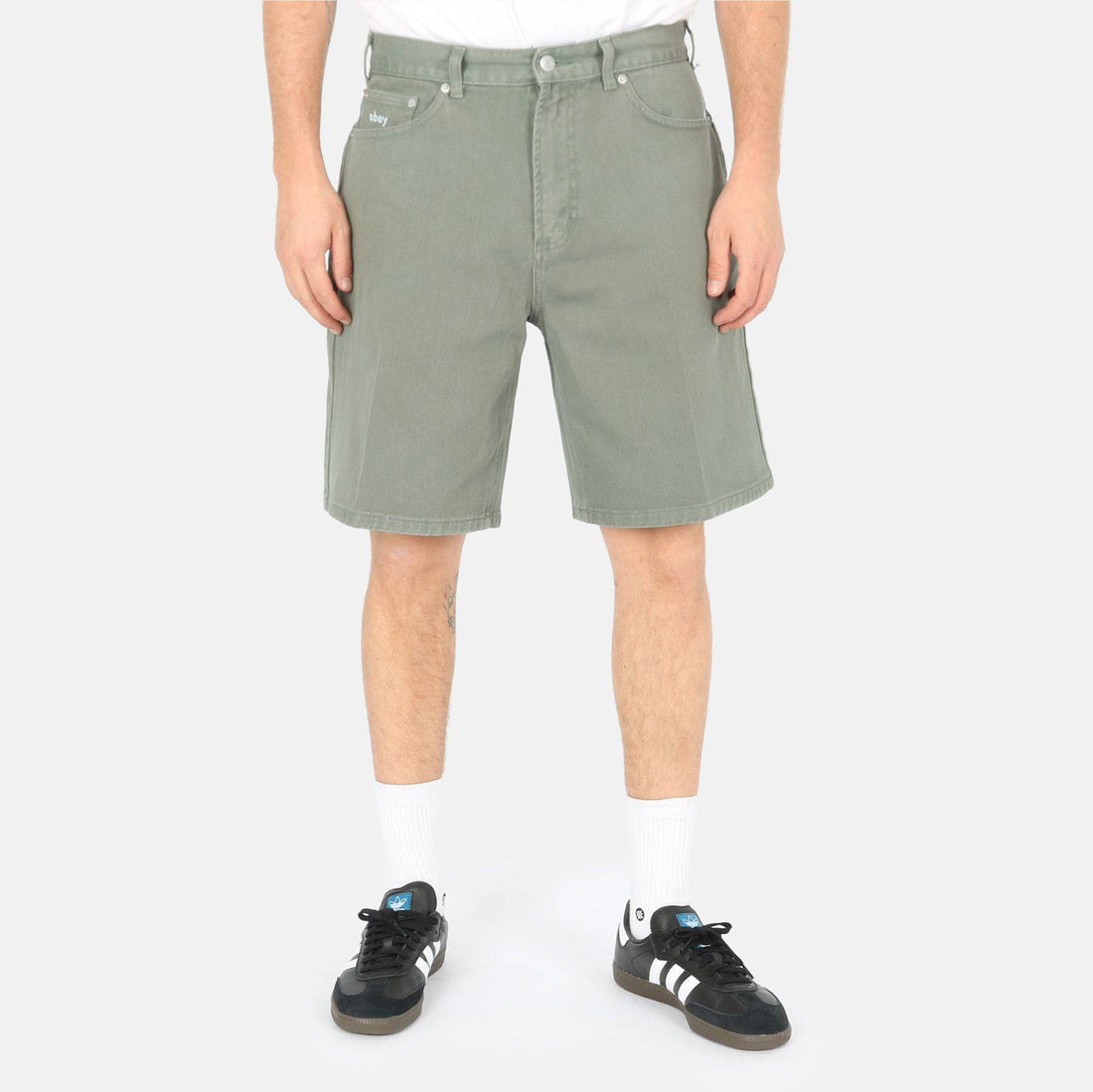 Obey Bigwig Baggy Denim Short - Laurel Wreath Mehrfarbig Bild 1