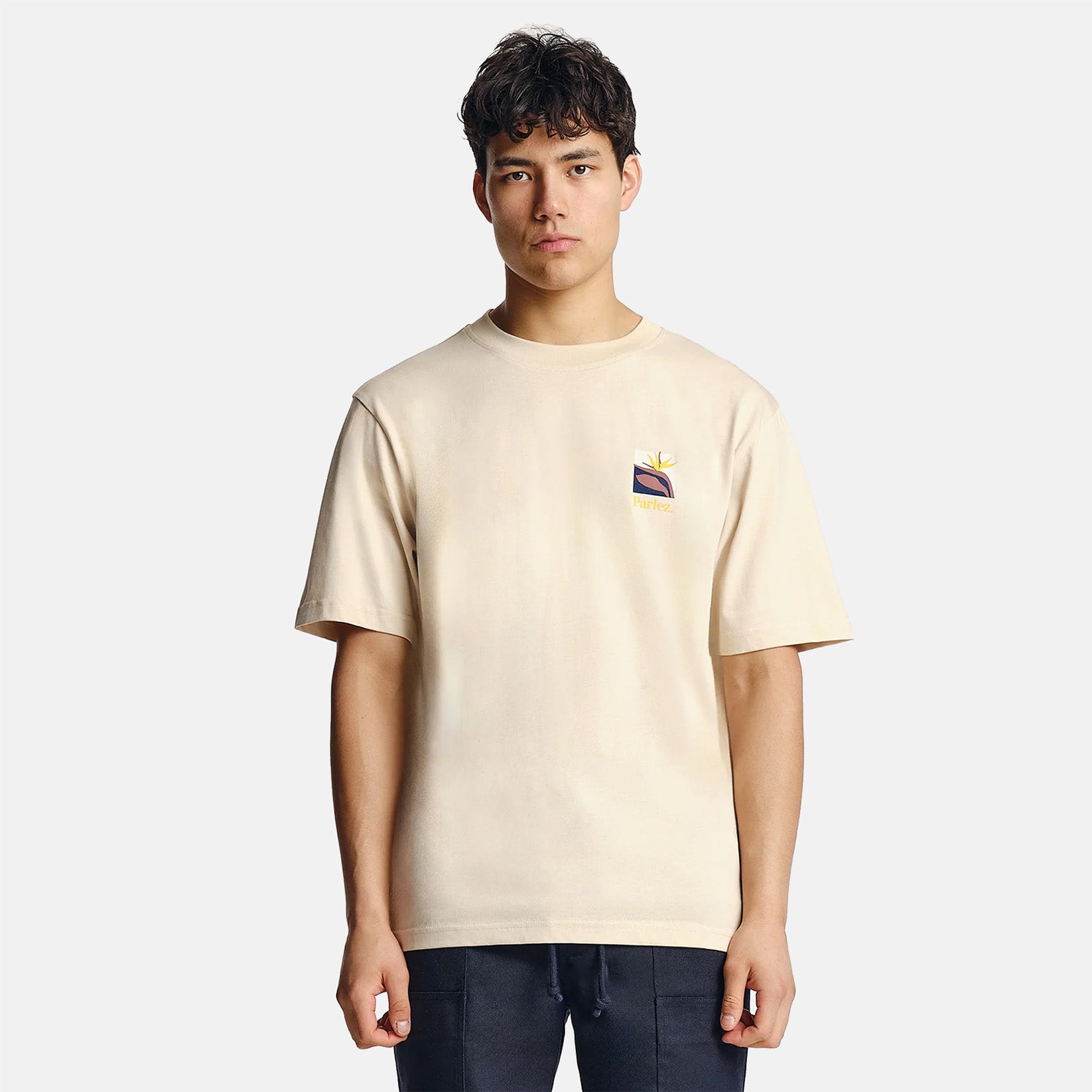 Parlez Flora T-Shirt - Shell Beige Bild 2