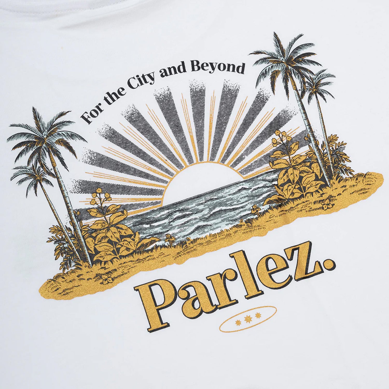 Parlez Occasus T-Shirt - White Weiß Bild 3