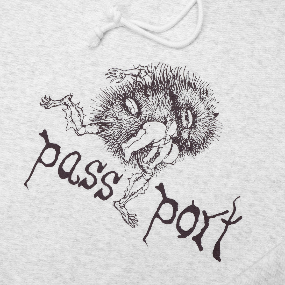 Pass~Port Banksia Hoodie - White Marle Weiß Bild 2