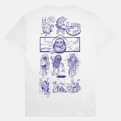 Pass~Port Bush Greetings T-Shirts - White Weiß Bild 1