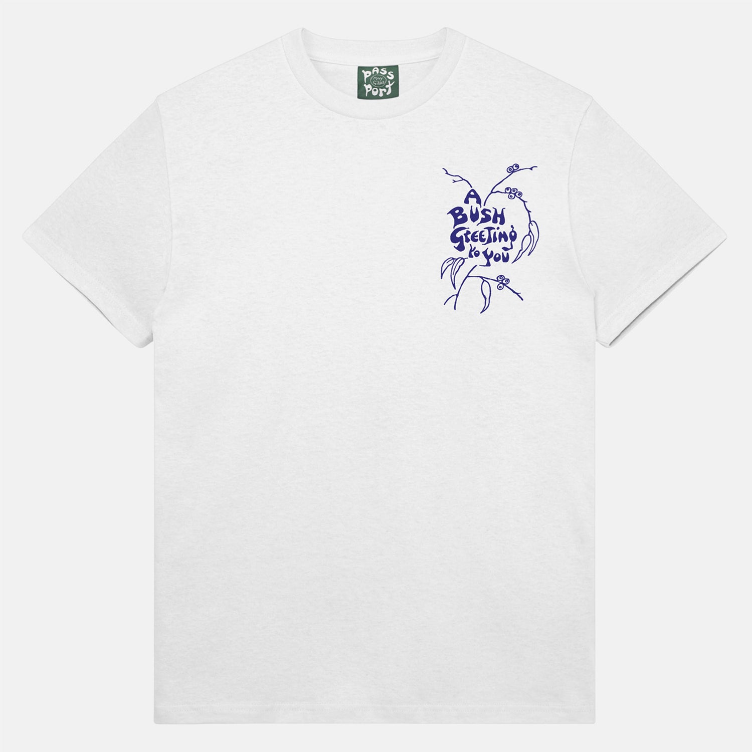 Pass~Port Bush Greetings T-Shirts - White Weiß Bild 2