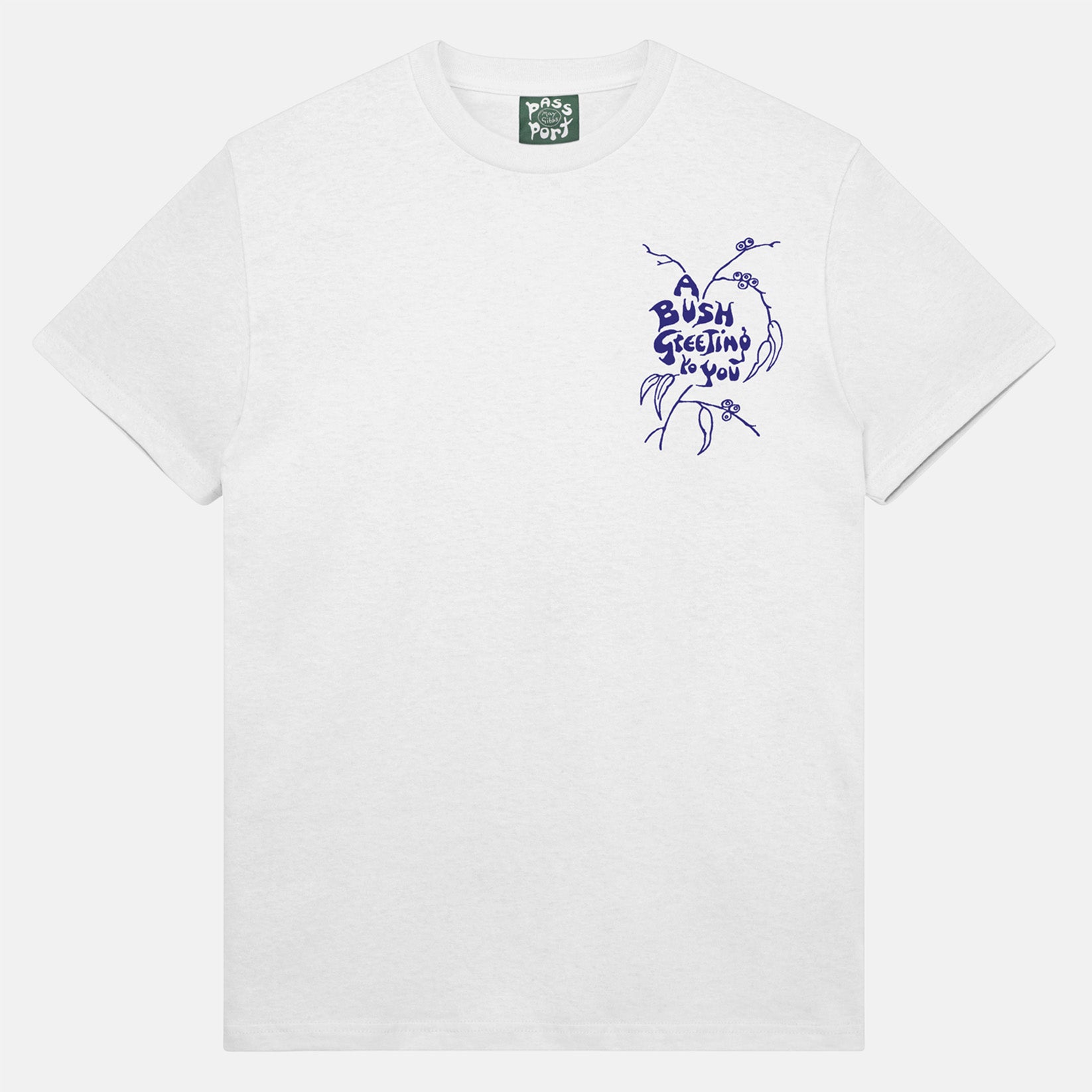 Pass~Port Bush Greetings T-Shirts - White Weiß Bild 2