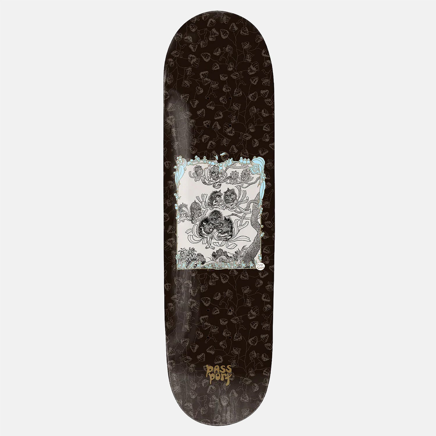 Pass~Port MAy Gibbs Scribblegum 8.5" Deck Schwarz Bild 1