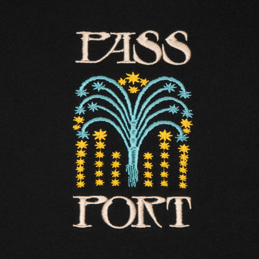 Pass~Port Roman Candle T-Shirt - Black Schwarz Bild 2