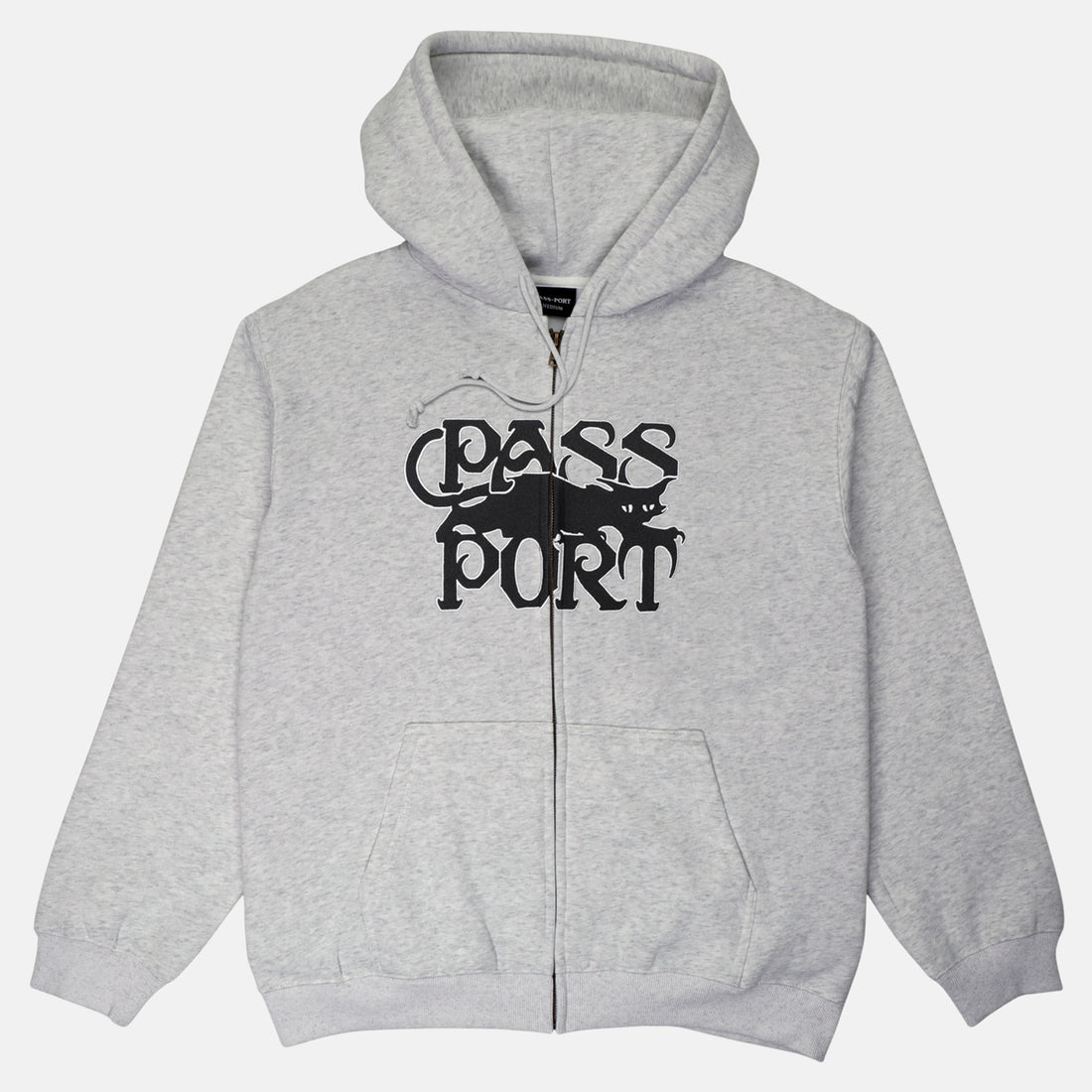 Pass~Port Slinkin Zip-Hoodie - Ash Grau Bild 1
