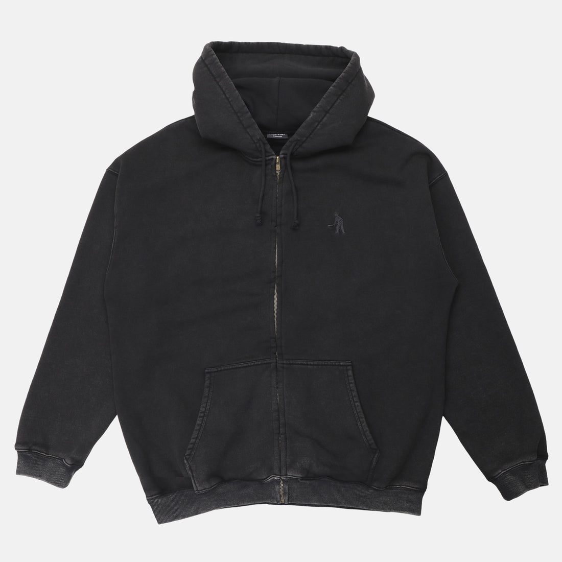Pass~Port Solid Workers Zip-Hoodie - Black Schwarz Bild 1