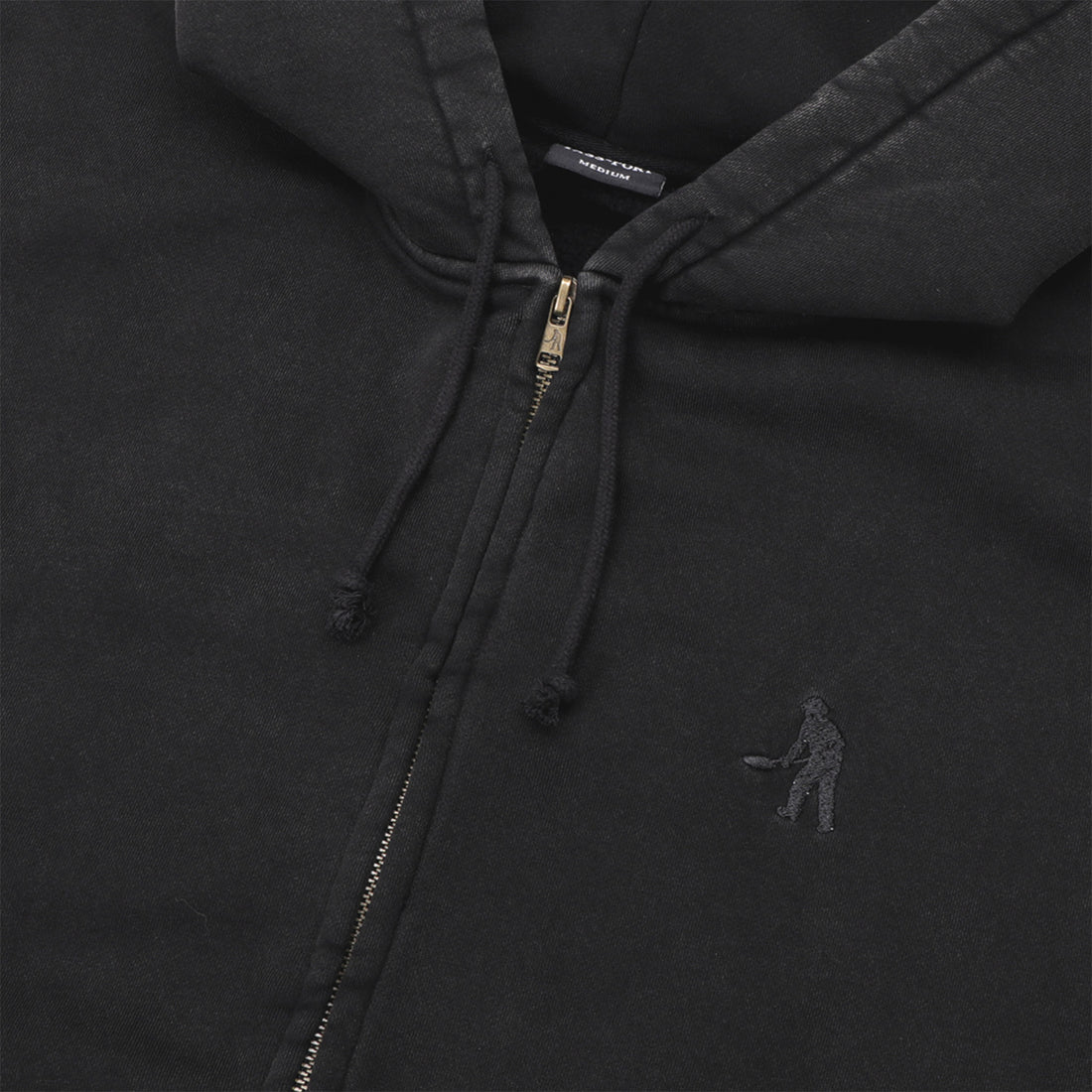 Pass~Port Solid Workers Zip-Hoodie - Black Schwarz Bild 2