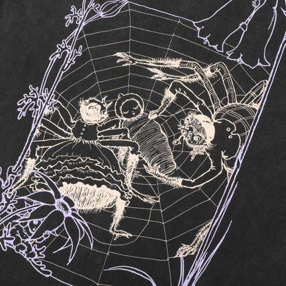 Pass~Port Webbed Bed T-Shirt - Acid Black Schwarz Bild 3