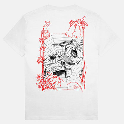 Pass~Port Webbed Bed T-Shirt - White Weiß Bild 1