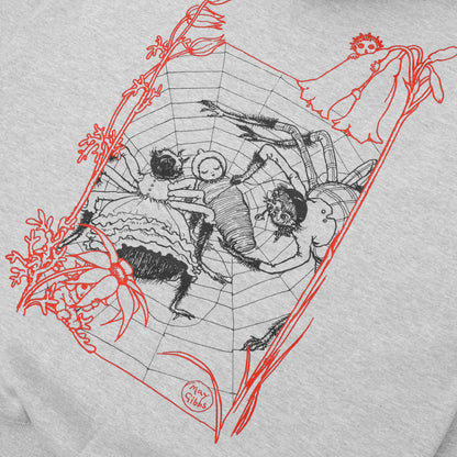 Pass~Port Webbed Bed Zip-Hoodie - Ash Grau Bild 3