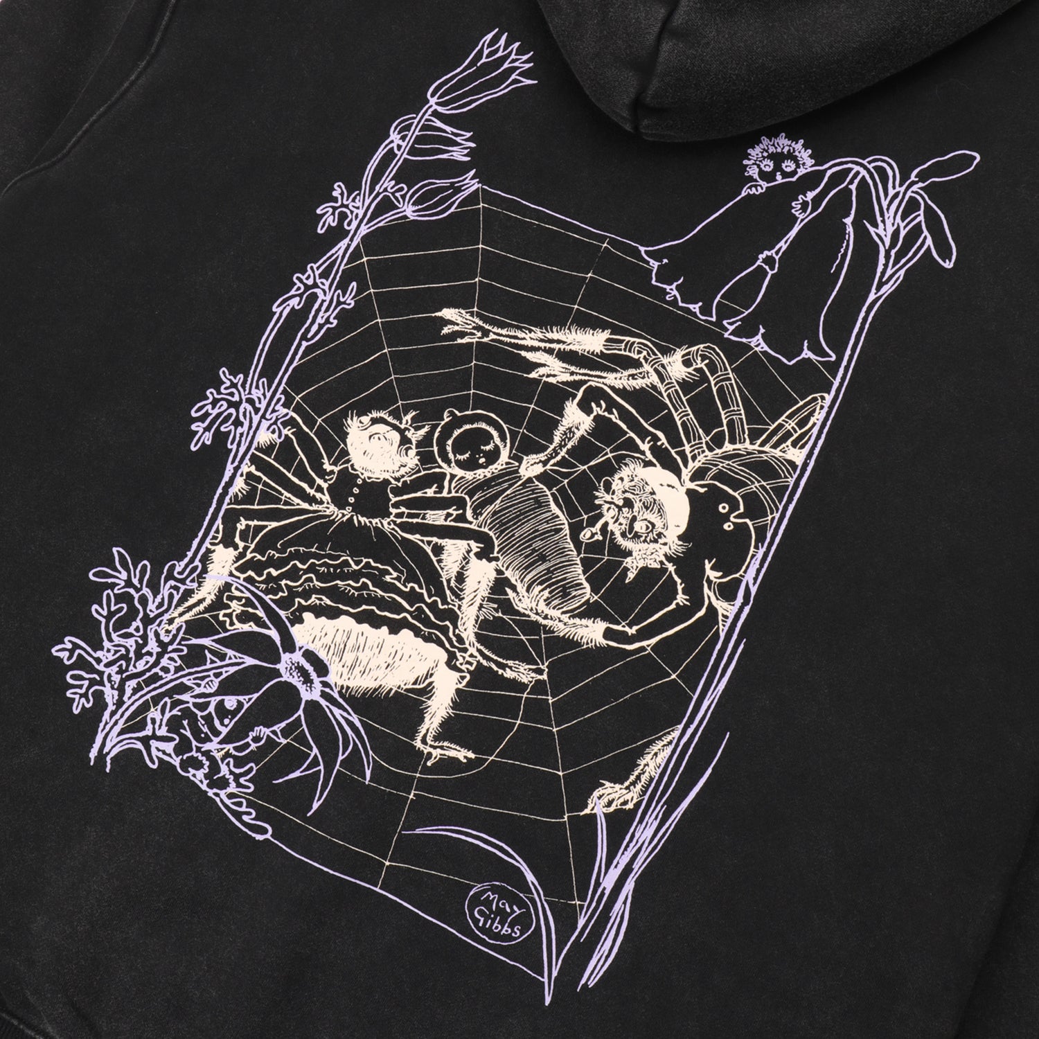 Pass~Port Webbed Bed Zip-Hoodie - Black Schwarz Bild 3