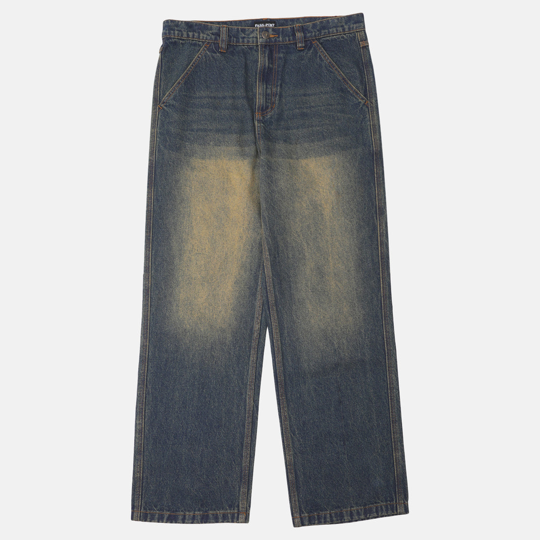 Pass~Port Workers Club Bootcut Jeans - Sandblast Blue Blau Bild 1