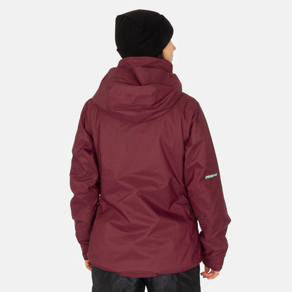 Patagonia W´s 3-in-1 Snowbelle Jacke -Dark Currant DarCur Bild 2