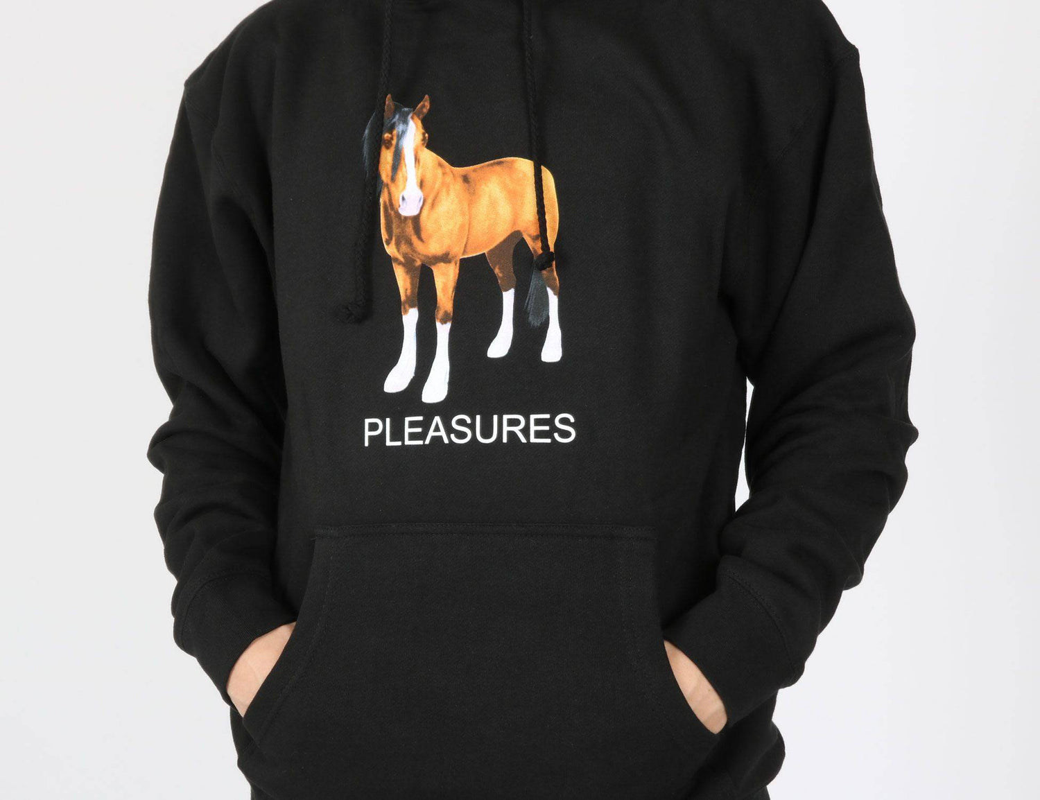 Pleasures Now Death Hoodie - Black - Blowout Skateshop