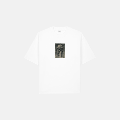 Poetic Collective Thinking About You T-Shirt - White – Vorderansicht