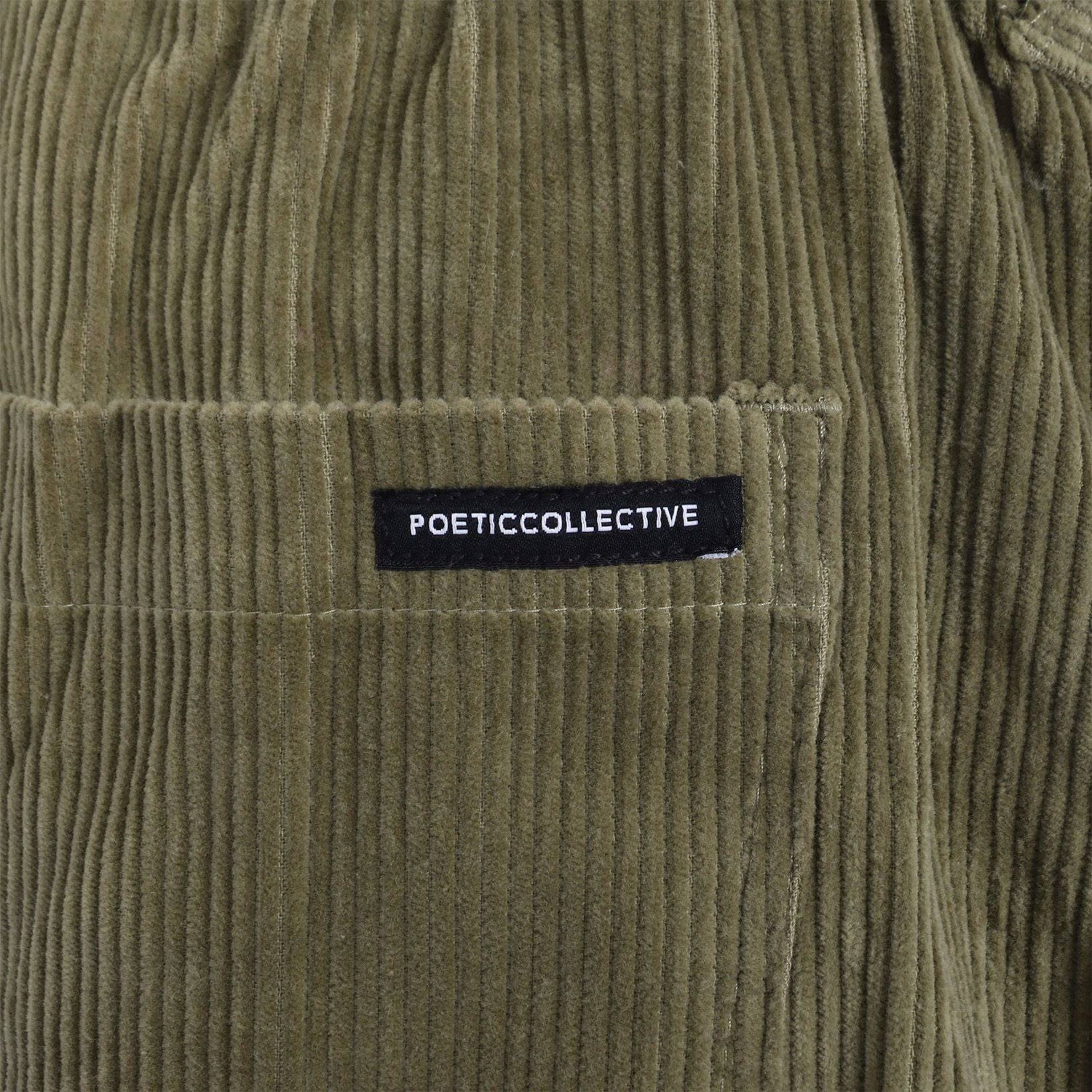 Poetic Collective Ballon Corduroy Pant - Olive Green - Blowout Skateshop