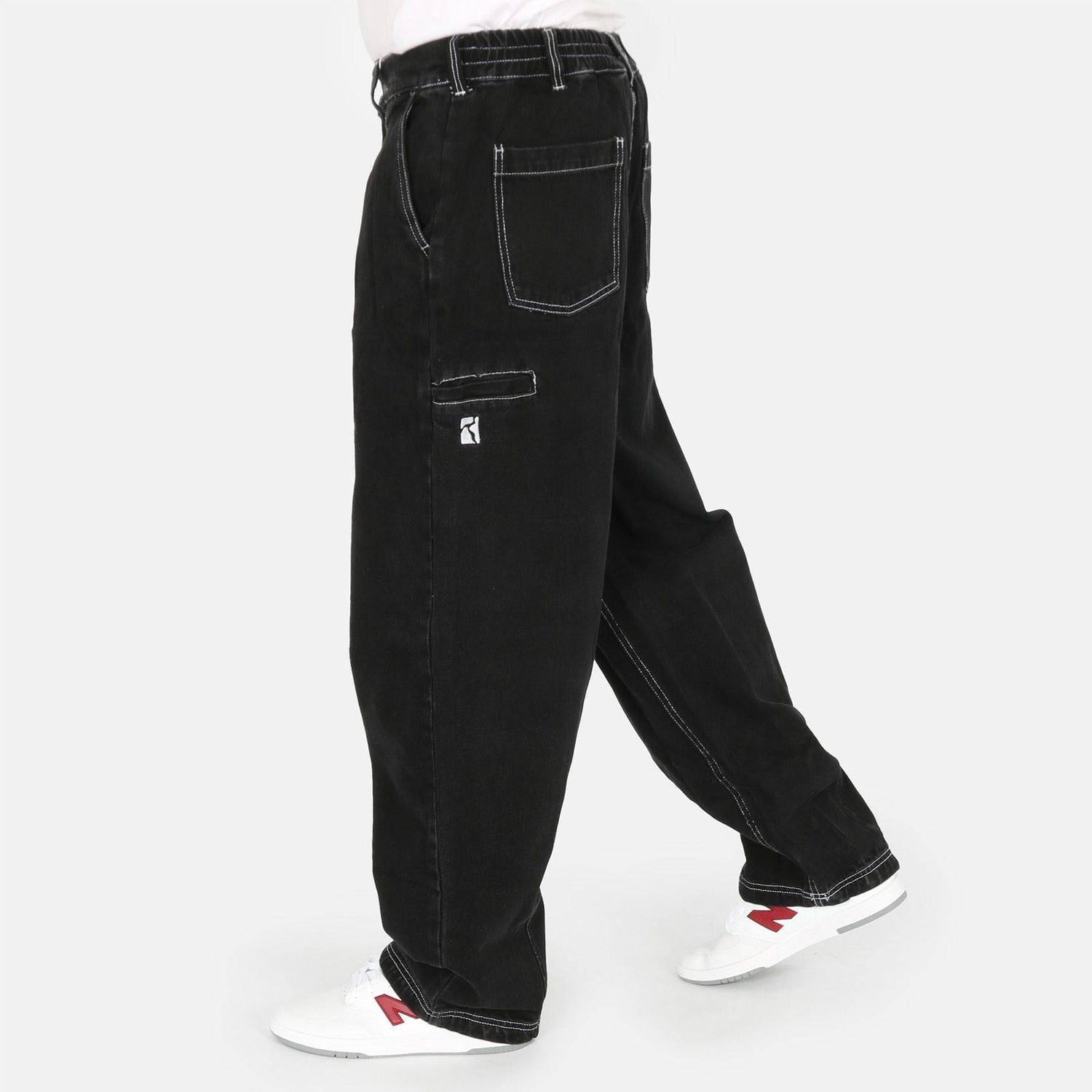 Poetic Collective Ballon Pant - Black - Blowout Skateshop