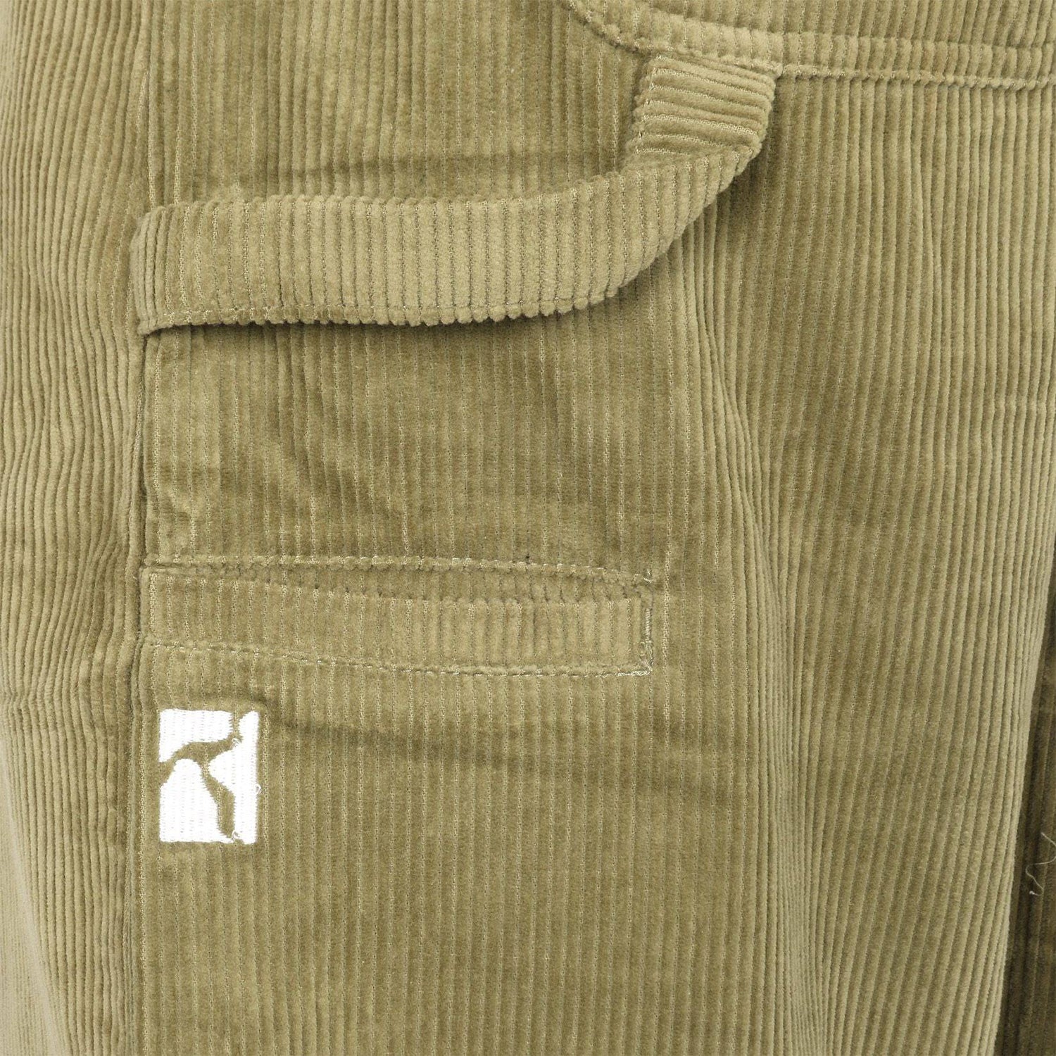 Poetic Collective Sculptor Corduroy Pant - Olive Green - Blowout Skateshop