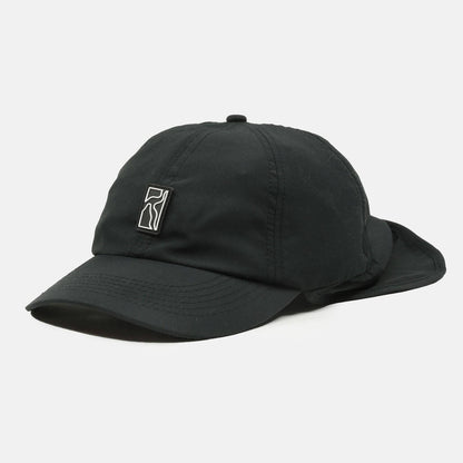 Poetic Collective Sun Flap Cap - Black - Blowout Skateshop