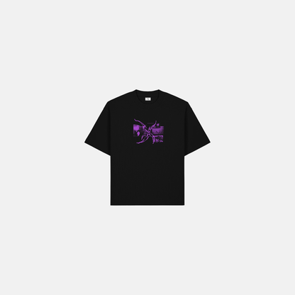 Poetic Collective Planing Ahead T-Shirt - Black – Vorderansicht