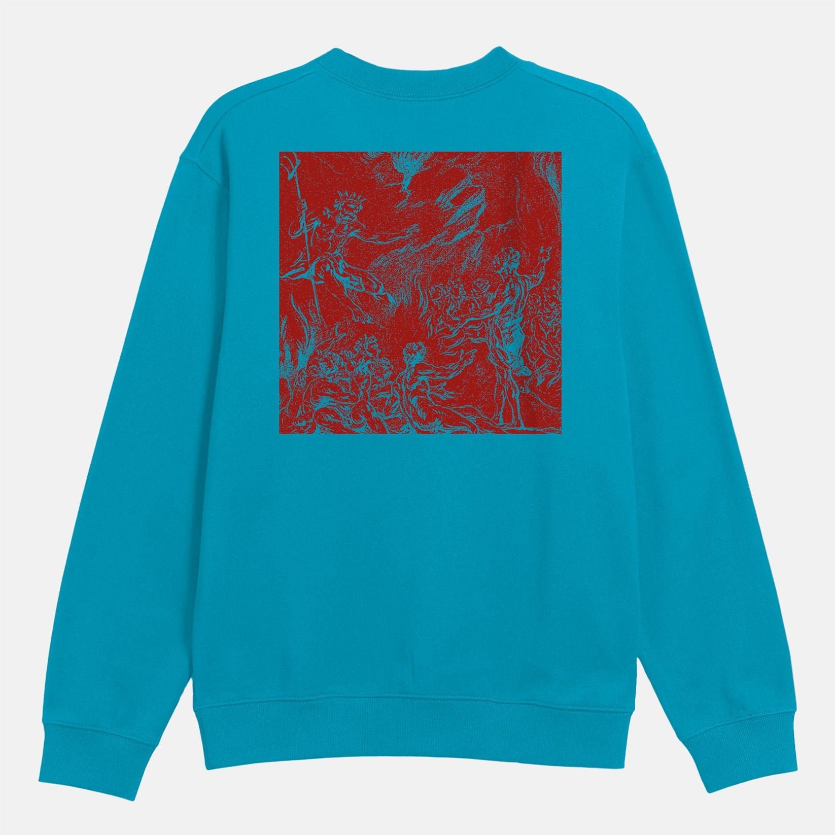 Poetic Collective Demon Pullover - Blue Blau Bild 1