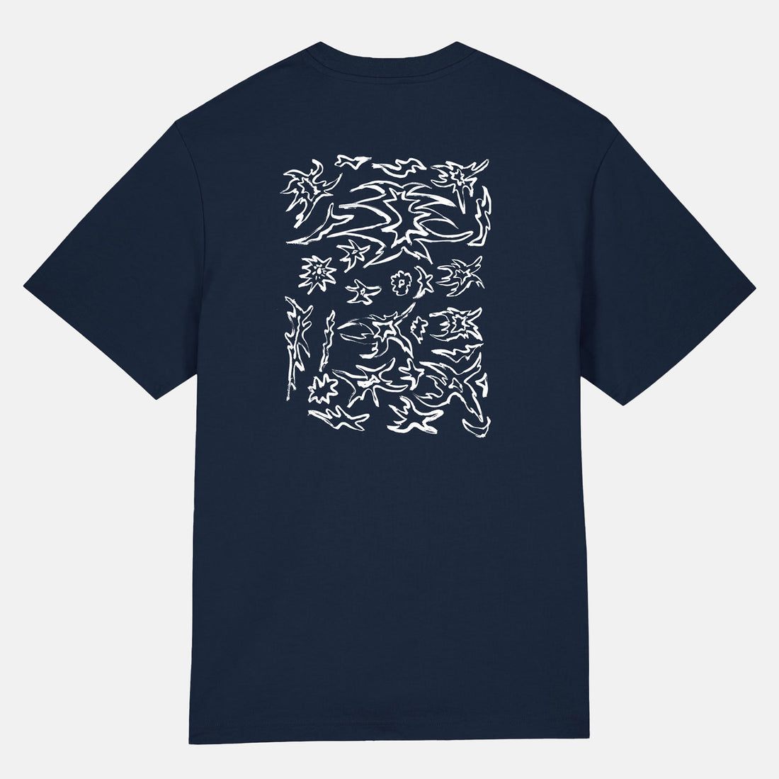 Poetic Collective Tribal T-Shirt - Navy Blau Bild 1