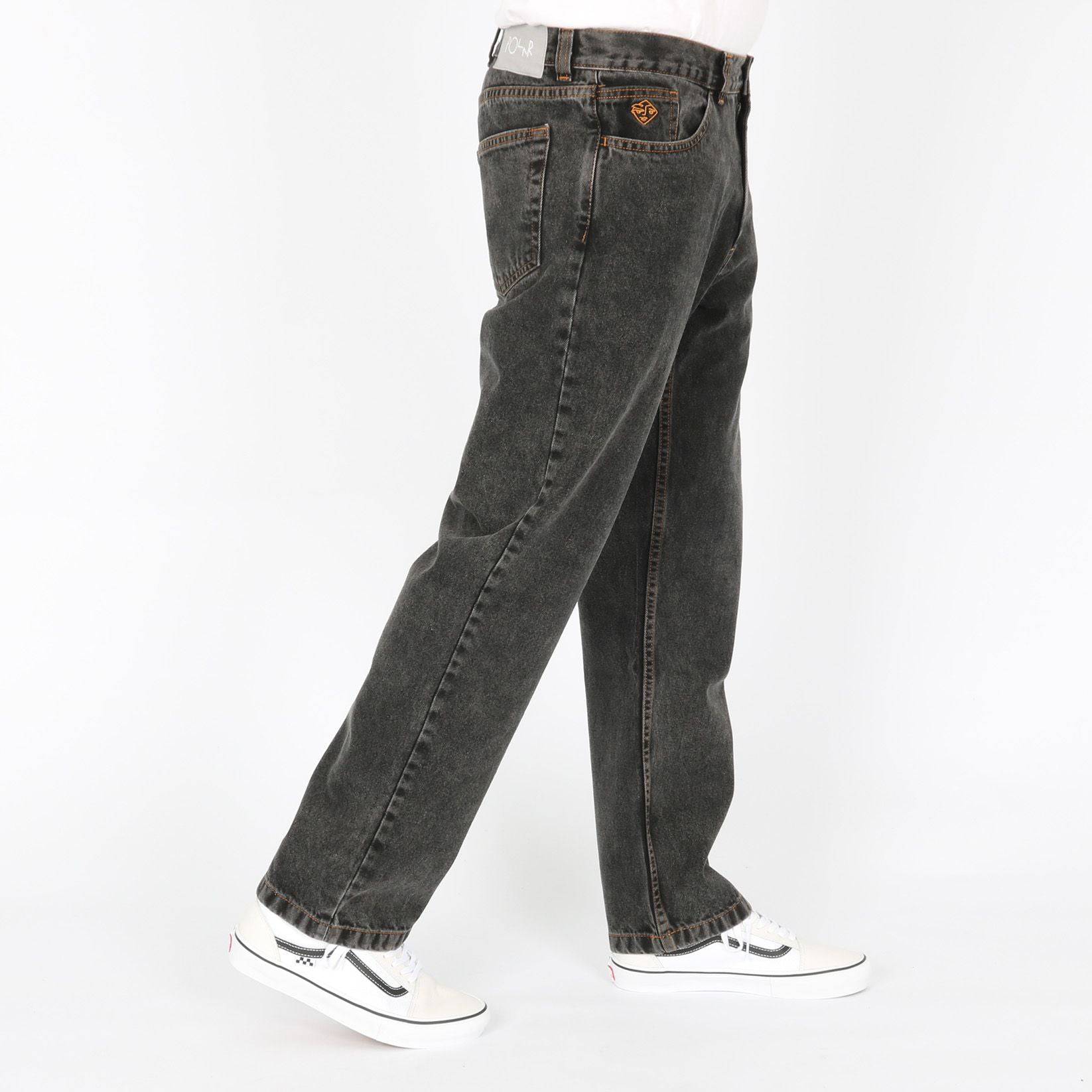 Polar Skate Co. 89! Denim Pant - Washed Black - Blowout Skateshop