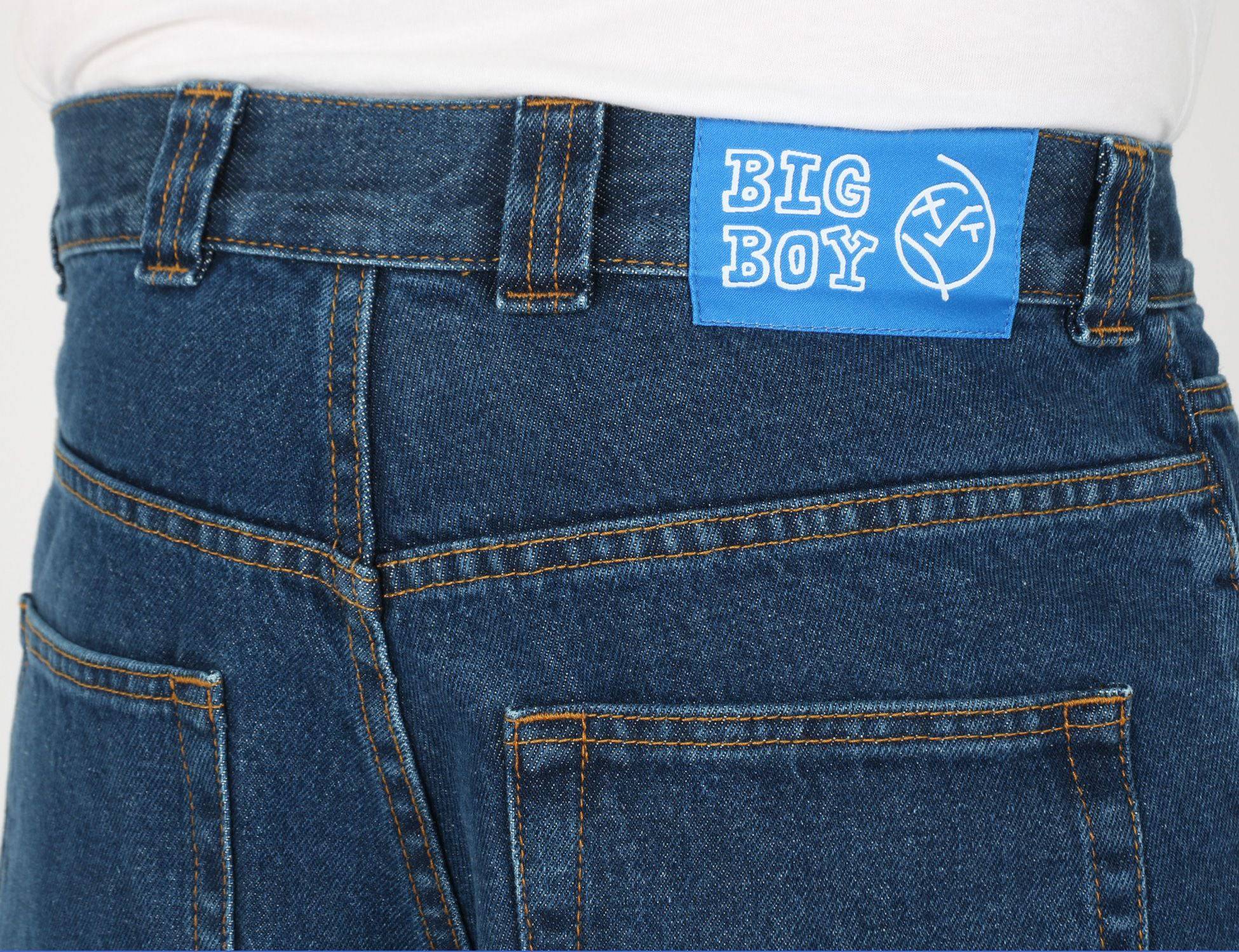 Polar Skate Co. Big Boy Jeans - Dark Blue - Blowout Skateshop