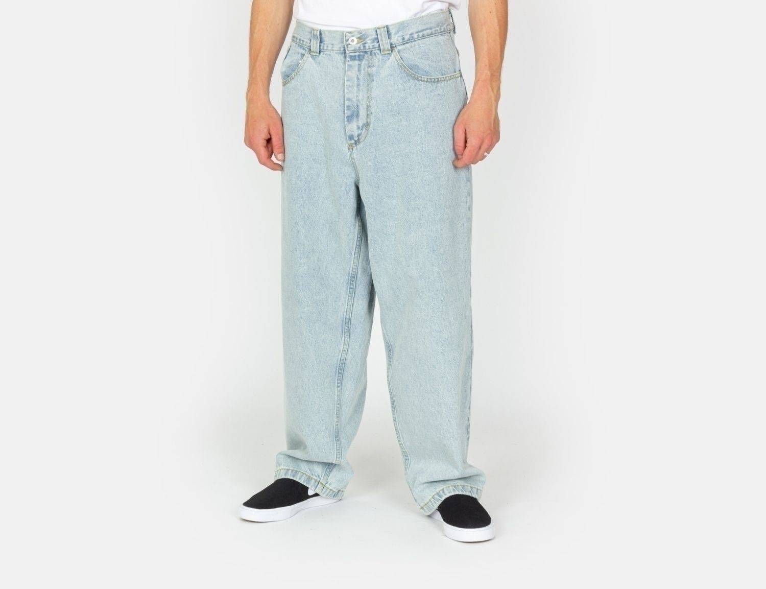 Polar Skate Co. Big Boy Jeans - Light Blue - Blowout Skateshop