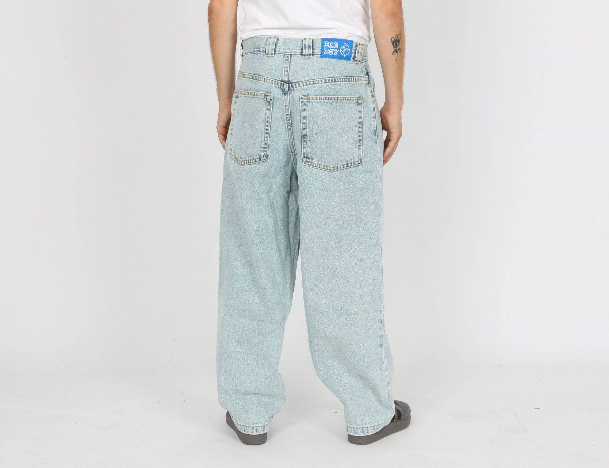 Polar Skate Co. Big Boy Jeans - Light Blue - Blowout Skateshop