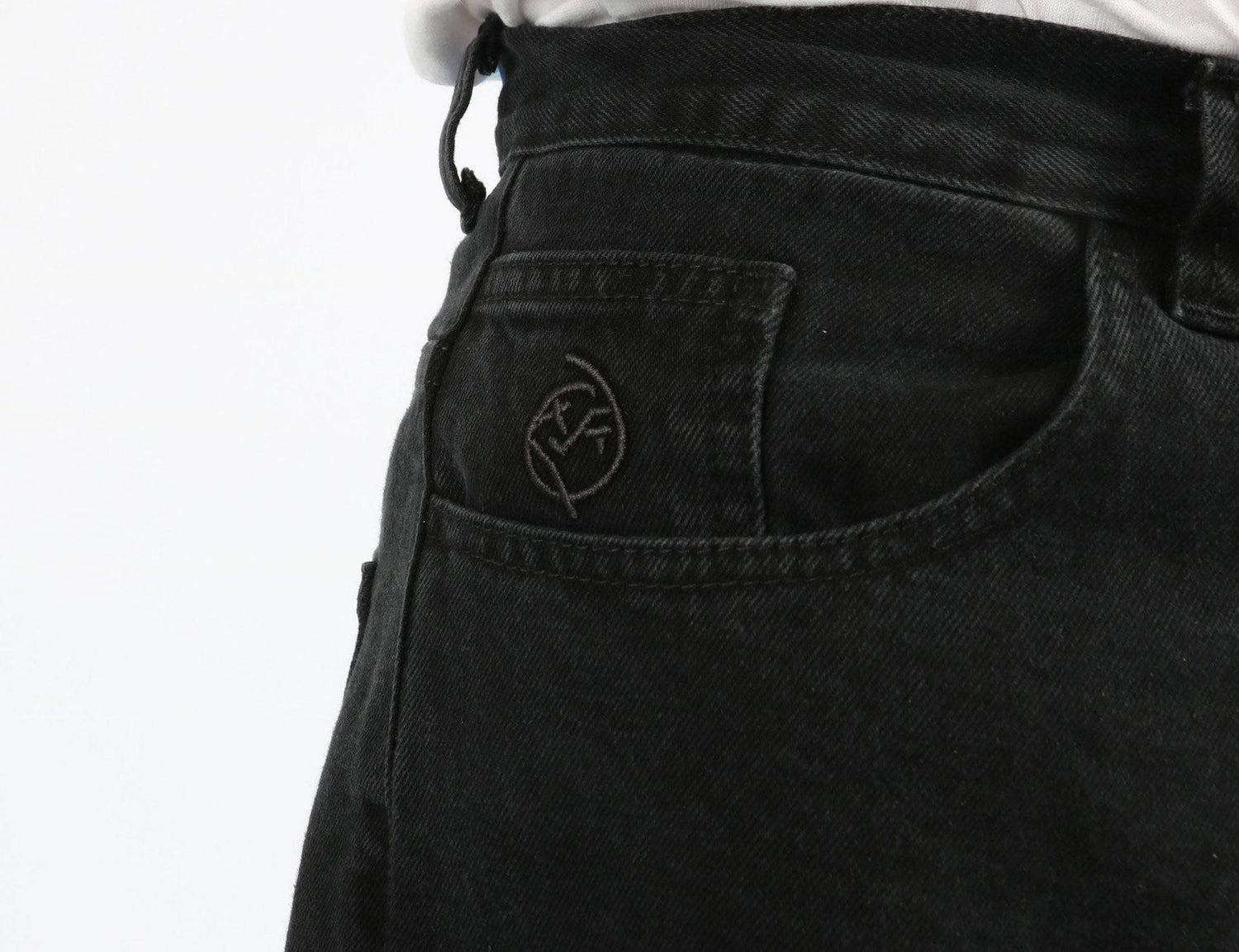 Polar Skate Co. Big Boy Jeans - Pitch Black - Blowout Skateshop